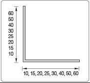 Уголок пвх 10*10 мм - МИР ПРОФИЛЯ